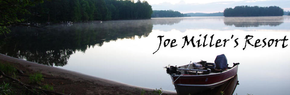 Joe Miller's Resort on Lake Bastine in Butternut, WI