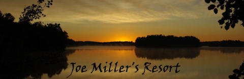Joe Miller's Resort on Lake Bastine in Butternut, WI